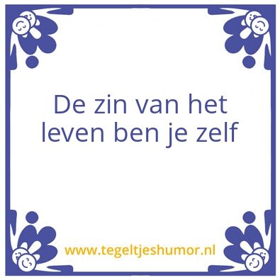 Tegeltje: party