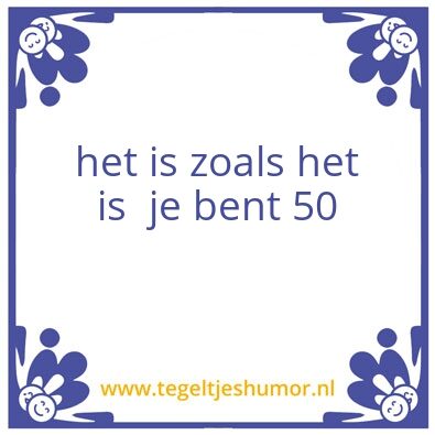 Tegeltje: marriet