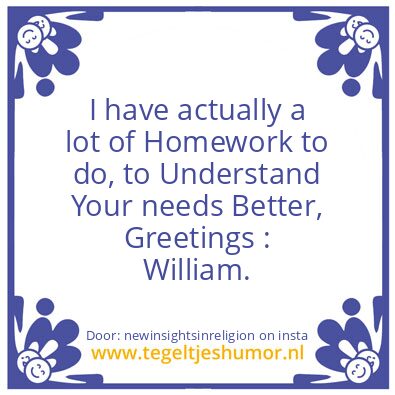 Tegeltje: Now You Know