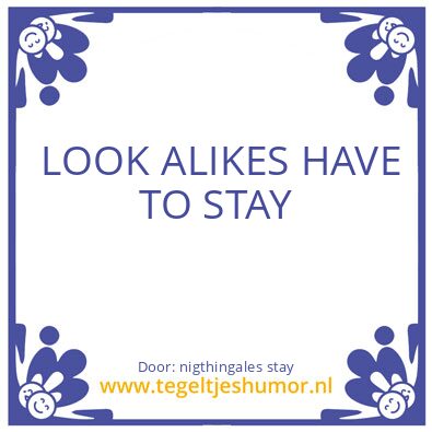 Tegeltje: analog optical internet
