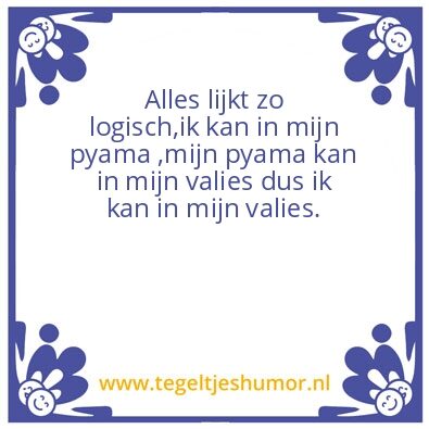 Tegeltje: Waarheid als een koe!