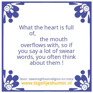 Tegeltje: Now You know