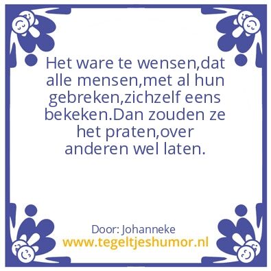 Tegeltje: Onthoud die goed!