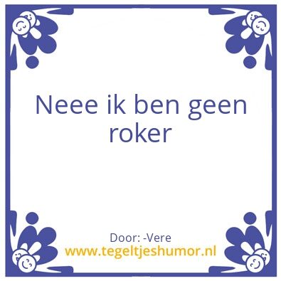 Tegeltje: .