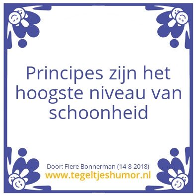 Tegeltje: Fiere Bonnerman