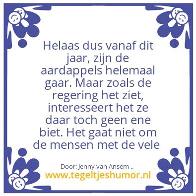 Tegeltje: Sinterklaas en Politiek ..