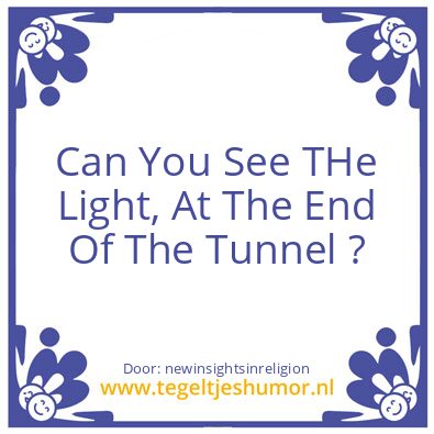 Tegeltje: Light