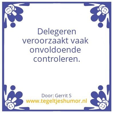 Tegeltje: Ik ben Gerrit