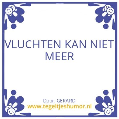 Tegeltje: GERARD