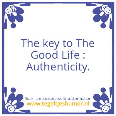 Tegeltje: The Key ?