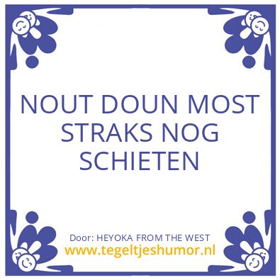 Tegeltje: HEYOKA FROM THE WEST