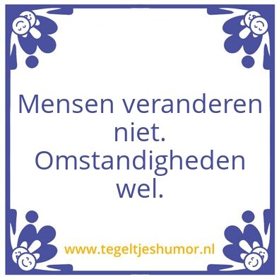 Tegeltje: Tijdloos
