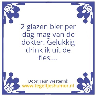 Tegeltje: Recept