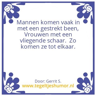 Tegeltje: Ik ben Gerrit.