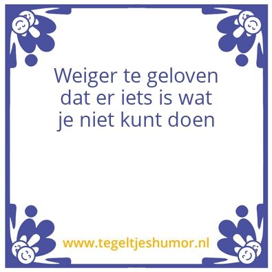 Tegeltje: Wijsheid