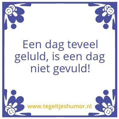 Tegeltje: vullen
