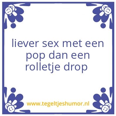 Tegeltje: voor tonnie