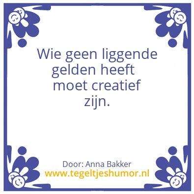 Tegeltje: tegelwijsheid
