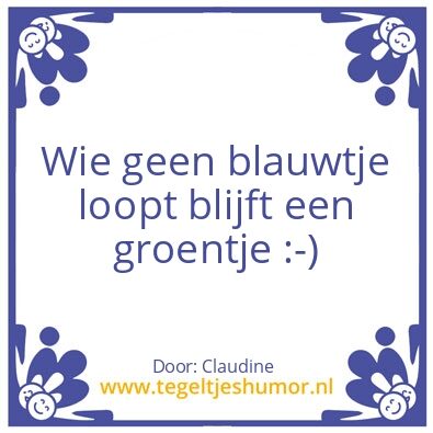 Tegeltje: Spreuk