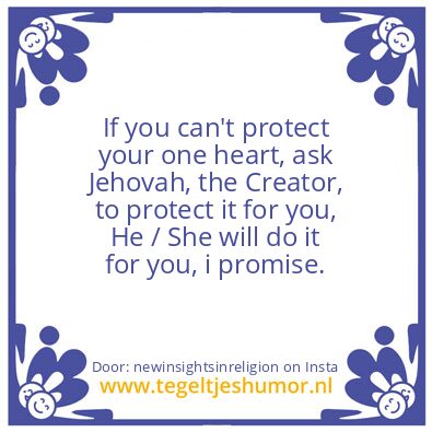 Tegeltje: Your Heart !