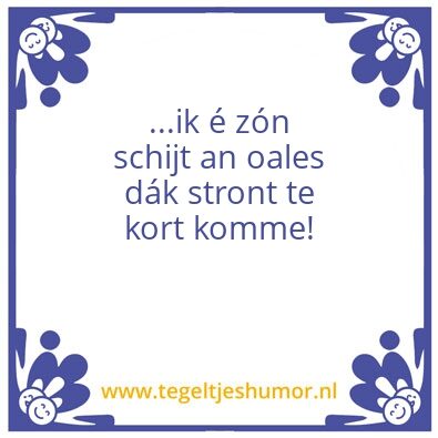 Tegeltje: .