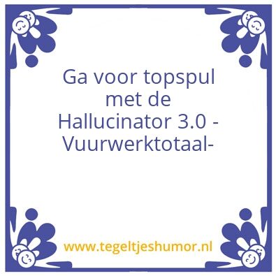 Tegeltje: VWT