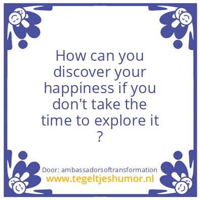 Tegeltje: your happiness