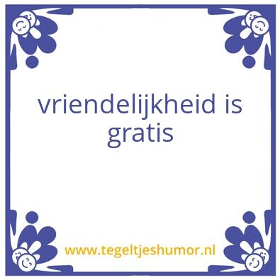 Tegeltje: joris