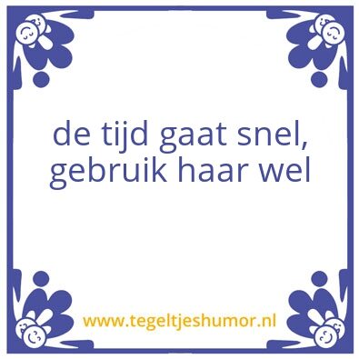 Tegeltje: niels