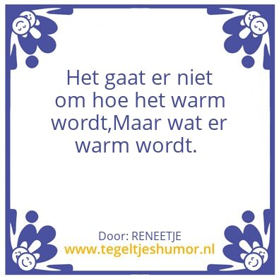 Tegeltje: Buitenkeuken