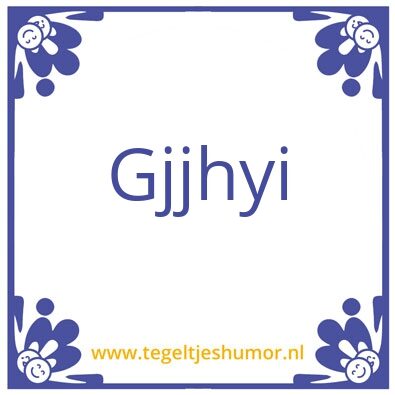 Tegeltje: Piet