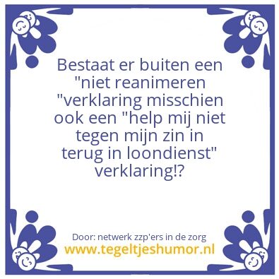 Tegeltje: Help mij niet