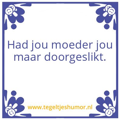 Tegeltje: Lol