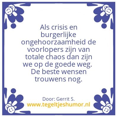 Tegeltje: Ik ben Gerrit.