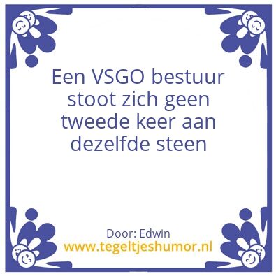 Tegeltje: Vsgo