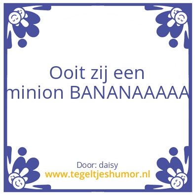 Tegeltje: de tegel