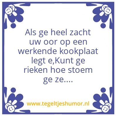Tegeltje: Kookplaat