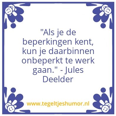 Tegeltje: Motivatie