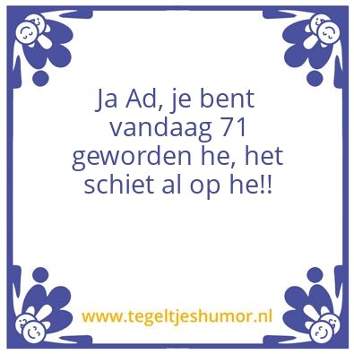 Tegeltje: H.