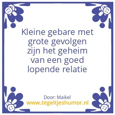 Tegeltje: Liefde
