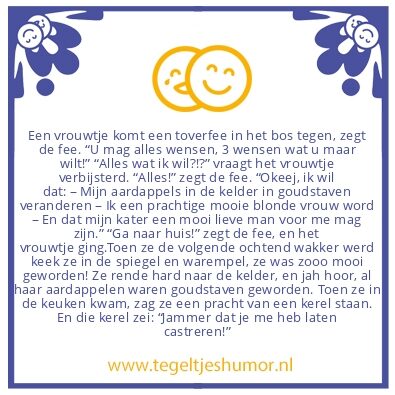 Tegeltje: Toverfee