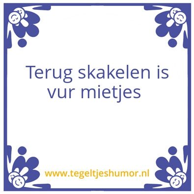 Tegeltje: Marco