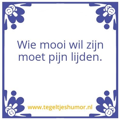 Tegeltje: ka chow