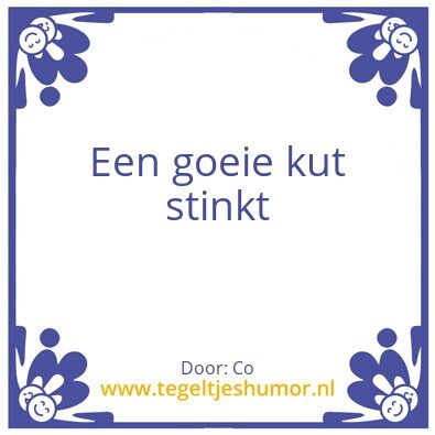 Tegeltje: Co tegel
