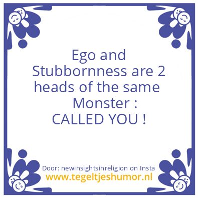 Tegeltje: Think about it :