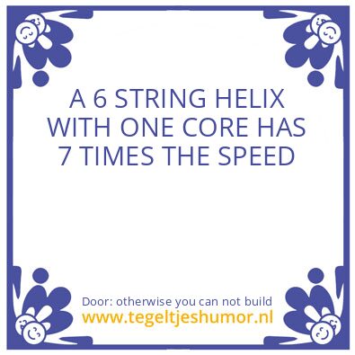 Tegeltje: Time is linear