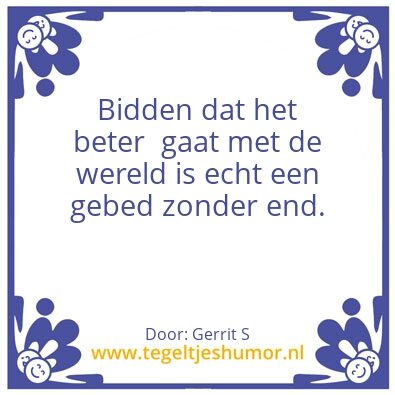 Tegeltje: Ik ben Gerrit
