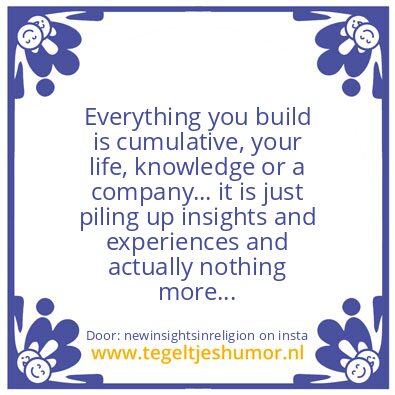 Tegeltje: I Believe.