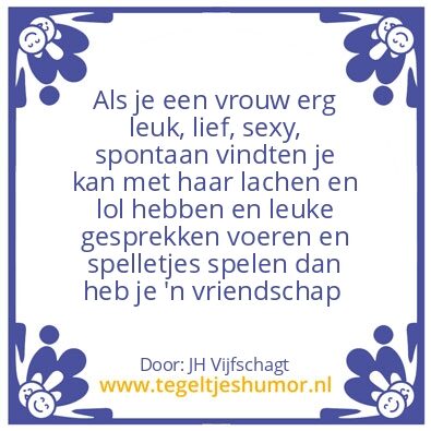 Tegeltje: vrouw