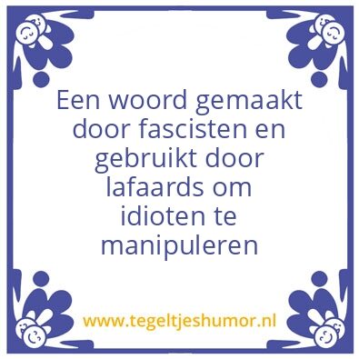 Tegeltje: ISLAMOFOBIE